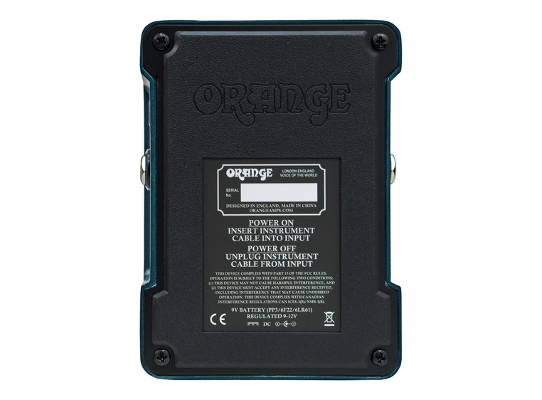 Orange Kongpressor optisk kompressorpedal 